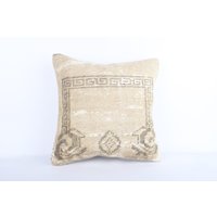 20x20 Kelim Kissenbezug, Boho Kissen, Handgewebtes Boh Dekoratives Dekokissen, Azteken Home Decor von BAHEKILIMPILLOW