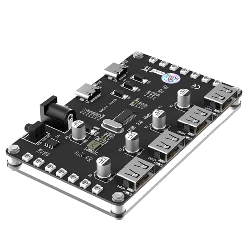 BAHJKASD 4 In 1 Mehrfachnetzversorgungsadapter USB 2.0 Hubs Mit Farbenfrohen LED Für PC Laptop Tastatur Maus Desktop Zubehör BAHJKASD 4 In 1 Mehrfachnetzversorgungsadapter USB 2.0 Hubs Mit Farbenfrohen LED Für PC Laptop Tastatur Maus Desktop Zubehör von BAHJKASD