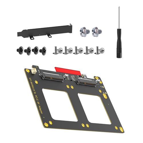 BAHJKASD Doppelte SFF8639 Solid Disk Zu PCIE 8X Konvertierungskarte Für Computer Upgrade Und Erweiterung BAHJKASD Doppelte SFF8639 Solid Disk Zu PCIE 8X Konvertierungskarte Für Computer Upgrade Und Erweiterung von BAHJKASD