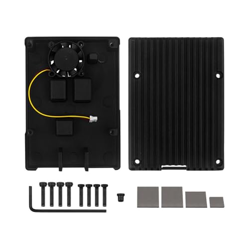 BAHJKASD Effektive Kühllösung Aluminiumgehäuse Mit Lüfter Für 5 Board Anwendungsabdeckung BAHJKASD Effektive Kühllösung Aluminiumgehäuse Mit Lüfter Für 5 Board Anwendungsabdeckung von BAHJKASD