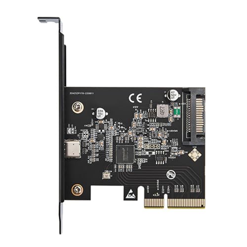 BAHJKASD PCIE3.0x4 Zu USB3.2 Typ C Controller Karte Für Überlegene Datenübertragungsgeschwindigkeiten Bis Zu 20 Gbit/S Computer Zubehörverbindung BAHJKASD PCIE3.0x4 Zu USB3.2 Typ C Controller Karte Für Überlegene Datenübertragungsgeschwindigkeiten Bis Zu 20 Gbit/S Computer Zubehörverbindung von BAHJKASD