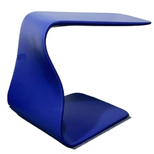 BAOSHUPINGY Kleine Tische Moderner, Leichter, Luxuriöser, Minimalistischer Couchtisch, Speziell Geformter Wohnzimmer-Sofa-Beistelltisch, Nacht-Ecktisch Tisch Klein(Color:Blue,Size:B) von BAOSHUPINGY