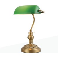 Barcelona Led - Banquero" vintage Bankerlampe E27 - grün von BARCELONA LED