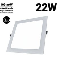 Barcelona Led - led Einbaustrahler eckig, quadratisch 22W - led Spot - Neutralweiß von BARCELONA LED