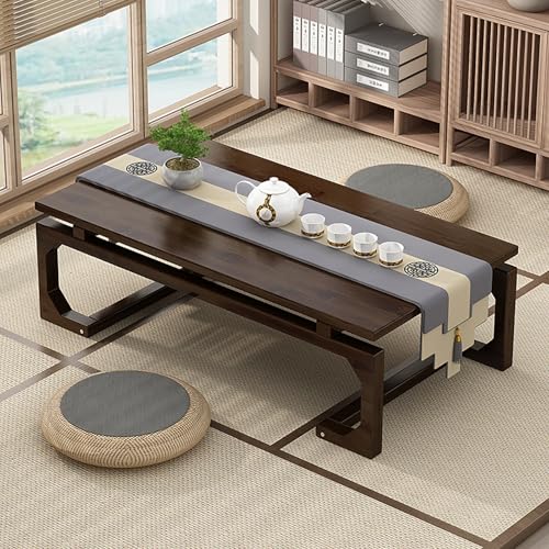 BAYTEWJX Tatami-Couchtisch Bodentisch Im Japanischen Stil Holz Couchtisch Bodentisch Wohnzimmer Niedriger Tisch Einfach zu Montieren für Wohnzimmer Teesimmer Tatami Balkon Bay Fenster. BAYTEWJX Tatami-Couchtisch Bodentisch Im Japanischen Stil Holz Couchtisch Bodentisch Wohnzimmer Niedriger Tisch Einfach zu Montieren für Wohnzimmer Teesimmer Tatami Balkon Bay Fenster. von BAYTEWJX