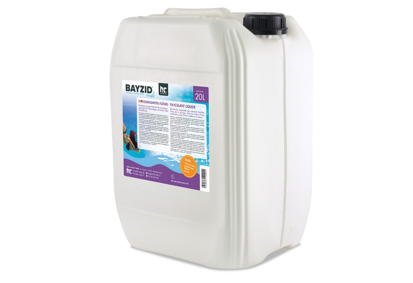 BAYZID Poolpflege 20 L BAYZID® Flockungsmittel flüssig von BAYZID