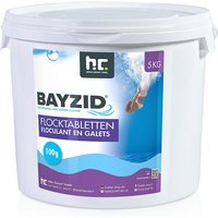 5 kg Bayzid Flocktabletten für Pools von BAYZID