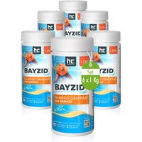 6x 1,5 kg Bayzid pH Minus Granulat für den Pool von BAYZID