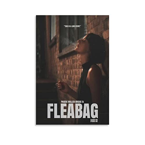 BBZL Fleabag TV-Serie Poster Leinwand Kunst Dekoratives Gemälde Bild Druck Modern Familie Junge Mädchen Schlafzimmer Wohnzimmer Dekoration Wanddekoration Poster 30 x 45 cm von BBZL