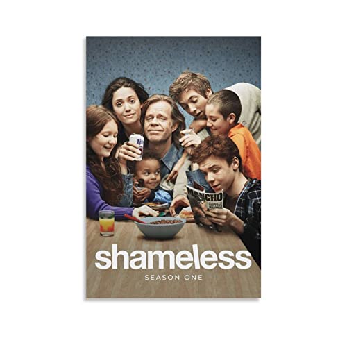 BBZL Shameless TV-Serie Poster Leinwand Kunst Dekoratives Gemälde Bild Druck Modern Familie Junge Mädchen Schlafzimmer Wohnzimmer Dekoration Wanddekoration Poster 30 x 45 cm von BBZL