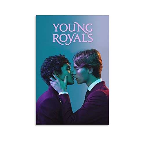 BBZL Young Royals Drama Poster Leinwand Kunst Dekoratives Gemälde Bild Druck Modern Familie Junge Mädchen Schlafzimmer Wohnzimmer Dekoration Wanddekoration Poster 50 x 75 cm von BBZL