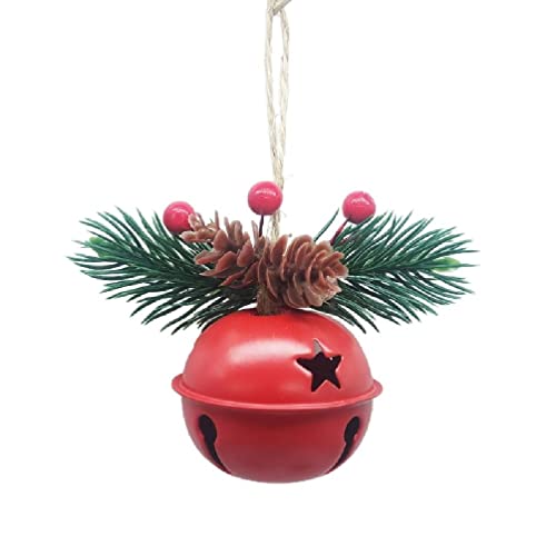 Vintage Christmas Bells Baum hängende Ornament Metall Jingle Glocken für Weihnachtsdekorationen Urlaub Bell Jingle Bells Baumglocken im Freien von BCIOUS
