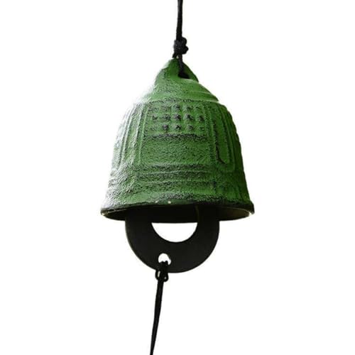 Glockenwindspiel, eiserner japanischer Windspiel, grüne Tempelglocke von BEAHING