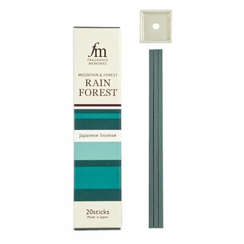 Räucherstäbchen 20 Stück NipponKodo Japanische Rauchstäbchen Fragrance Memories Incense Sticks Rauchstäbchen mit Edlen Ätherischen Ölen Raucharme Low Smoke von BEEMEN