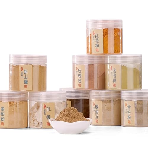 Räucherwerkzeremonie Holzpulver 15g Räucherpulver für chinesische Räuchern Zeremonie 1 Tüte Lemongrass-Pulver (Holzpulver mit Lemongrassblätter Blüten Pulver) von BEEMEN