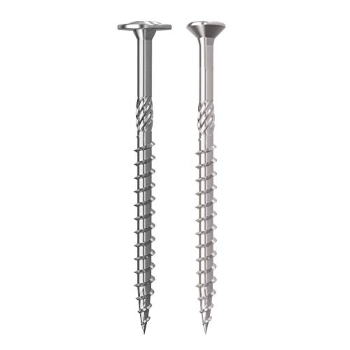 Belko Konstruktionsschrauben Senkkopf 8,0x260 mm, 50 Stück, mit I-Stern, Teilgewinde, Fräsrippen u. Längenprägung m. bauaufsichtlicher Zulassung, Holzbauschraube, Balkenschraube Belko Konstruktionsschrauben Senkkopf 8,0x260 mm, 50 Stück, mit I-Stern, Teilgewinde, Fräsrippen u. Längenprägung m. bauaufsichtlicher Zulassung, Holzbauschraube, Balkenschraube von BELKO