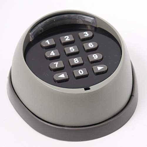 Belko Wireless Keypad/Fernbedienung mit Zahlenfeld für Schwing- & Roll-Tore für Garagentor-Antrieb, 2 Kanal, 433 Mhz, Codetaster Belko Wireless Keypad/Fernbedienung mit Zahlenfeld für Schwing- & Roll-Tore für Garagentor-Antrieb, 2 Kanal, 433 Mhz, Codetaster von BELKO