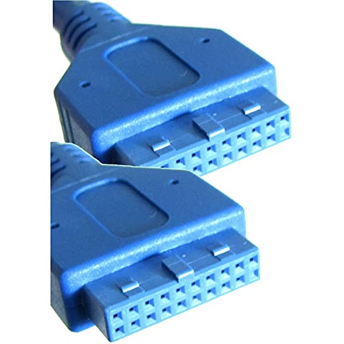 BeMatik - USB 3.0 Kabel HS20 HS20 Buchse auf Buchse 50cm von BEMATIK.COM