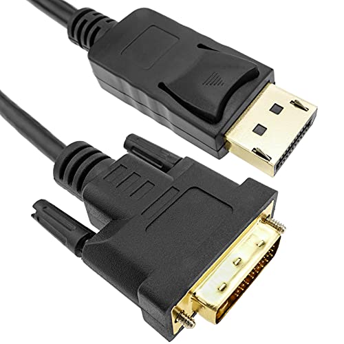 BeMatik - Video Kabel DisplayPort-Stecker auf DVI-D-Stecker 3 m von BEMATIK.COM