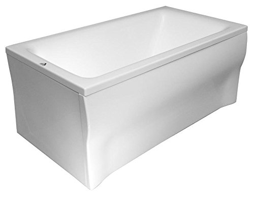 Besco Quality Rectangular Acrylic Bath Talia 100 X 70 Bath Panel and Legs Included von BESCO