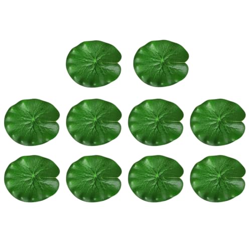 BESPORTBLE 10St Aquarien Dekoration Fotografie-Requisiten schwimmende Gartenblume kunstpflanze Anlage künstliche Pflanzen Teich Lotusblätter Aquarium Lotusblätter Schwimmbad Lotus Blatt BESPORTBLE 10St Aquarien Dekoration Fotografie-Requisiten schwimmende Gartenblume kunstpflanze Anlage künstliche Pflanzen Teich Lotusblätter Aquarium Lotusblätter Schwimmbad Lotus Blatt von BESPORTBLE