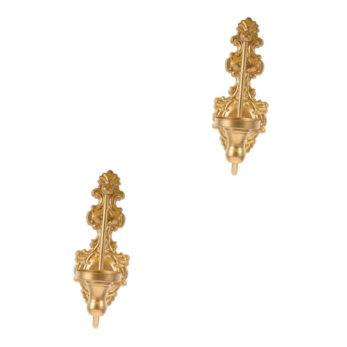 BESPORTBLE 2St Retro-Wandkerzenhalter goldene kerzenhalter kerzenständer dekorativer Kerzenhalter Wandkerzenleuchter Teelichtbecher Kerzenhalter zur Wandmontage Festival-Kerzenhalter Eisen BESPORTBLE 2St Retro-Wandkerzenhalter goldene kerzenhalter kerzenständer dekorativer Kerzenhalter Wandkerzenleuchter Teelichtbecher Kerzenhalter zur Wandmontage Festival-Kerzenhalter Eisen von BESPORTBLE