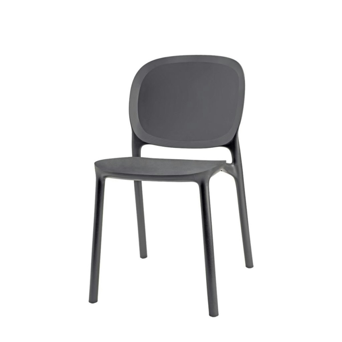 BEST Stapelsessel VIRGINIA, Kunststoff Anthrazit Grey - Auslaufartikel BEST Stapelsessel VIRGINIA, Kunststoff Anthrazit Grey - Auslaufartikel von BEST