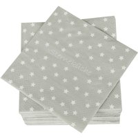 Bestlivings - Hochwertige Servietten ( 80er Pack ) 33x33 cm, 3-lagig - Partyservietten mit Motiv Sterneküche - für Party, Geburtstag oder Feiern von BESTLIVINGS