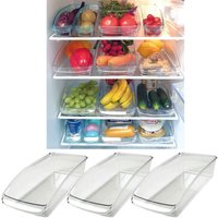Bestlivings - Kühlschrank - Behälter ( 33 x 15 x 8cm ) Kühlschrankbox Spülmaschinengeeignet - Hochwertige Aufbewahrungsbox mit Griff für die Küche von BESTLIVINGS
