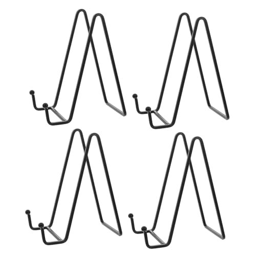 BESTYASH 4 Stück Teiliges Display Ständer Schwarzer Stabiler Staffelei Halter für Bilderrahmen Teller und Bücher Vielseitige Kunst und Küchenpräsentation Neigbar für Optimale Sichtbarkeit BESTYASH 4 Stück Teiliges Display Ständer Schwarzer Stabiler Staffelei Halter für Bilderrahmen Teller und Bücher Vielseitige Kunst und Küchenpräsentation Neigbar für Optimale Sichtbarkeit von BESTYASH