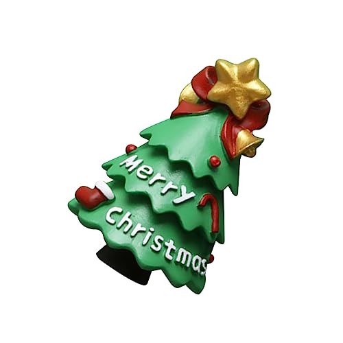 BESTonZON Weihnachts-Kühlschrankmagnete Magnete Harzaufkleber Magnetische Aufkleber Weihnachtsmann-Kühlschrankmagnete Weihnachtskühlschrank Kühlschrank-Dekor Lustiger Kühlschrank von BESTonZON