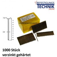 T-Nägel 2,2x32mm verzinkt gehärtet für T-Nagler Prebena Senco kmr Betonnägel BR-09 1M-EN14636 von BETEON24