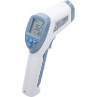 BGS Stirn-Fieber-Thermometer kontaktlos, Infrarot für Personen + Objekt-Messung 0 - 100° von BGS TECHNIC