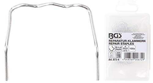 BGS 873-4 | Reparatur-Klammern | L-Form | Ø 0,6 mm | 100-tlg. von BGS