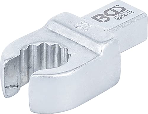 BGS 6904-12 | Einsteck-Ringschlüssel | offen | 12 mm | Aufnahme 9 x 12 mm von BGS