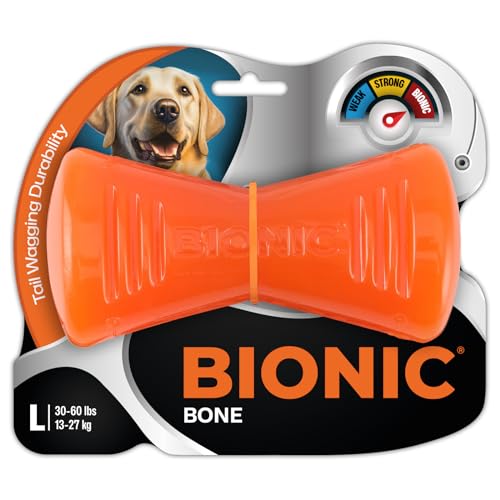 Bionic Bone Knochen, extrem widerstandsfähiges Hundespielzeug, 15cm von Bionic