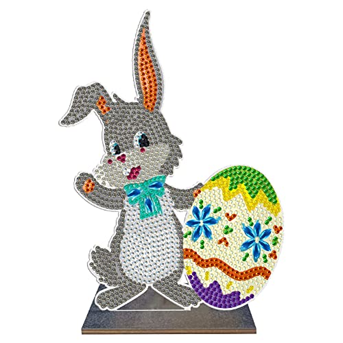 BIOSA 5D Ostern ko, DIY Hase Osteer Diamant M, Hase Osteer, Osterhase Osterko Ornamente schenke von BIOSA