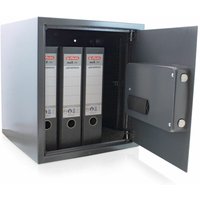 Bituxx - Elektronischer Akten Safe Tresor Wandtresor Wandsafe Geldschrank Möbeltresor Stahlschrank Geldsafe Geldtresor Panzerschrank Dokumententresor von BITUXX