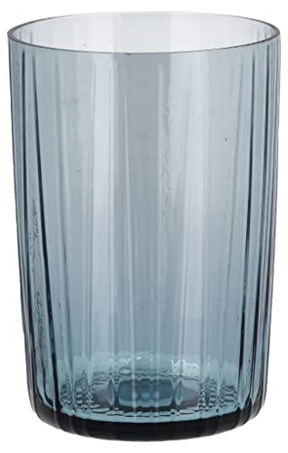 BITZ Kusintha Wassergläser, Trinkgläser, 28 cl, 4 Stück, Blau von BITZ