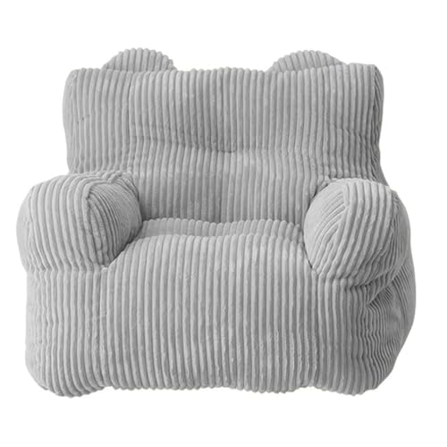 BKEKM Kreativer Sitzsack-Stuhl, Baumwollleinen, fauler Sofa-Stuhl mit Füllung, Sitzsack-Liege, 60 x 50 x 45 cm, Lounge-Stühle, kleines faules Sofa von BKEKM