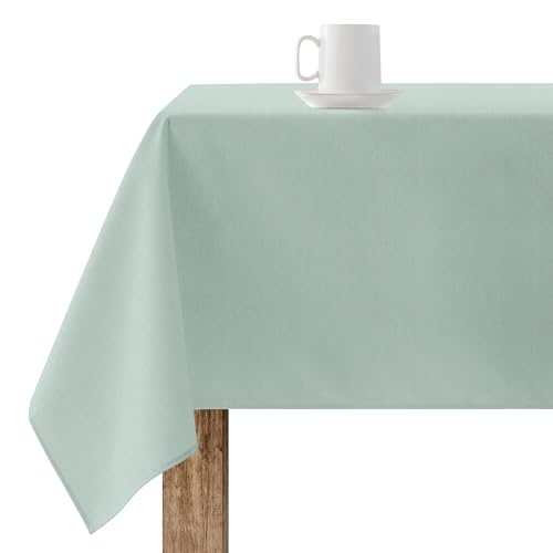 Belum Tischdecke, schmutzabweisend, Größe 200 x 140 cm, extraweich, Mintfarben, 100, 65% Bio-Baumwolle, 35% Polyester, Modell Rhodos 2816 von BL BELUM