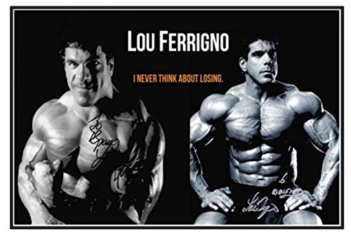 BLAIISRY Lou Ferrigno Bodybuilding Bild Wandkunst Poster Leinwanddruck Wohnzimmer Wohnkultur Jw483Xs 40X60Cm Rahmenlos von BLAIISRY