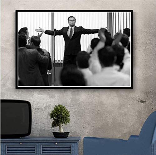 BLAIISRY Poster druckt heiß Der Wolf der Wall Street Leonardo Dicapri TV-Serie Gemälde Kunst Wandbilder Wohnkultur Mqy39T 40X60Cm No Frame … von BLAIISRY