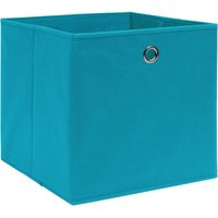 Aufbewahrungsboxen 4 Stk. Vliesstoff 28x28x28 cm Babyblau vidaXL20456 von BONNEVIE