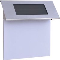 Bonnevie - LED-Hausnummernleuchte Solar Edelstahl vidaXL226130 von BONNEVIE