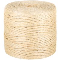 Seil 100% Sisal 4 mm 50 m vidaXL530719 von BONNEVIE