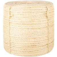 Seil 100% Sisal 6 mm 25 m vidaXL628753 von BONNEVIE