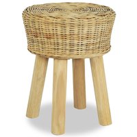 Barhocker,Barstuhl Natur Rattan vidaXL von BONNEVIE