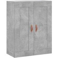 Wandschrank Badschrank Betongrau 69,5x34x90 cm Holzwerkstoff vidaXL von BONNEVIE