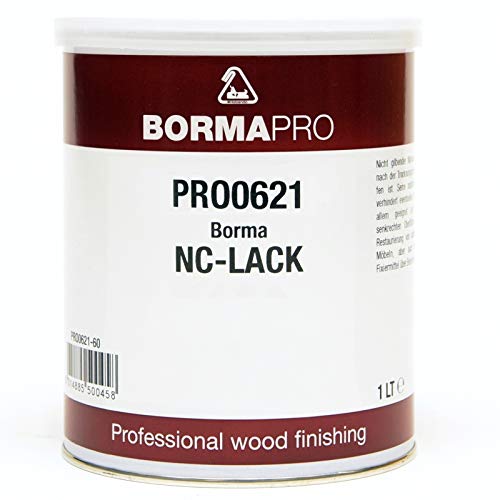 BORMA-PRO NC Transparent Lack 1 Liter 60 Seidenglanz von BORMA PRO